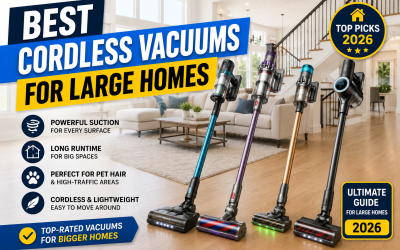 The Best Cordless Vacuums For Large Homes of 2026