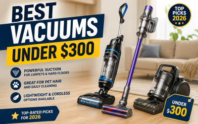 The Best Vacuums Under 300 of 2026